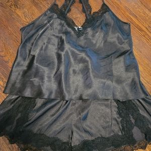 Womens Satin Sleep Set